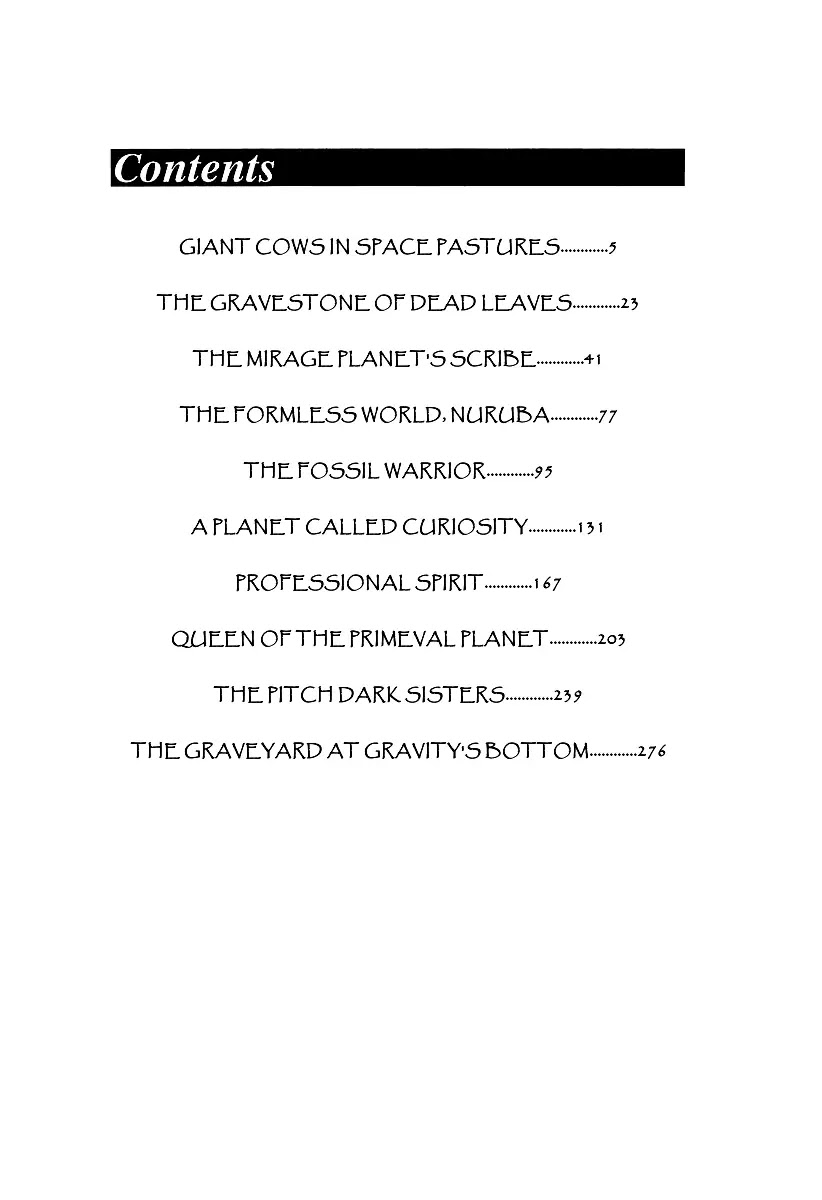 Ginga Tetsudou 999 Chapter 13 page 6 - Chapter 13: Giant Cows in Space Pastures