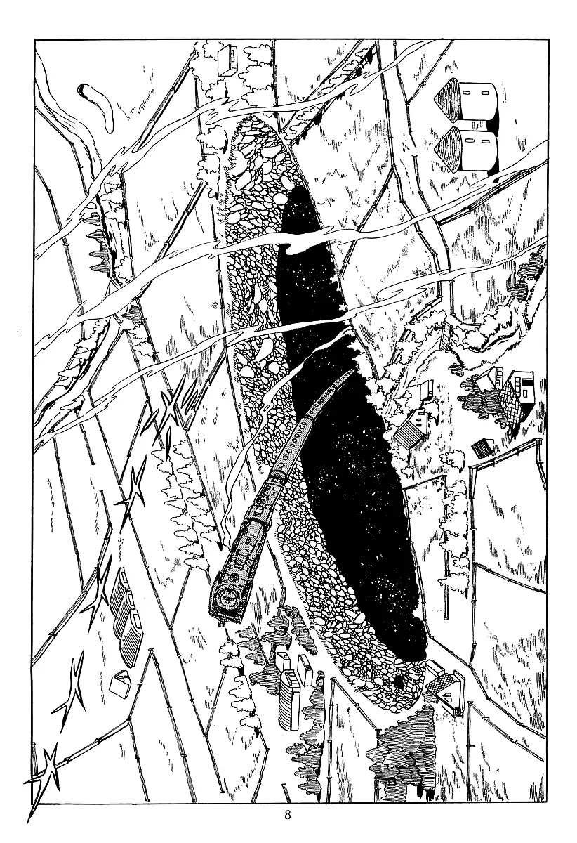 Ginga Tetsudou 999 Chapter 13 page 9 - Chapter 13: Giant Cows in Space Pastures