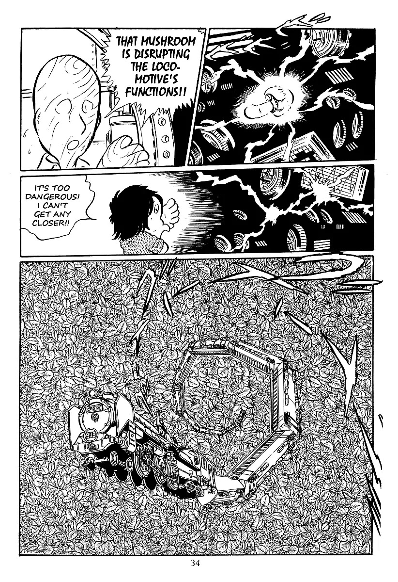 Ginga Tetsudou 999 Chapter 14 page 12 - Chapter 14: The Gravestone of Dead Leaves