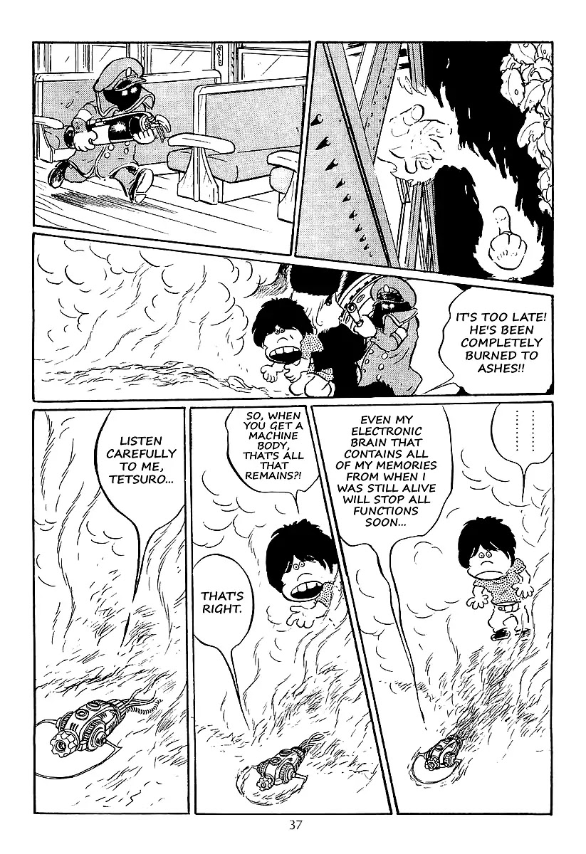 Ginga Tetsudou 999 Chapter 14 page 15 - Chapter 14: The Gravestone of Dead Leaves