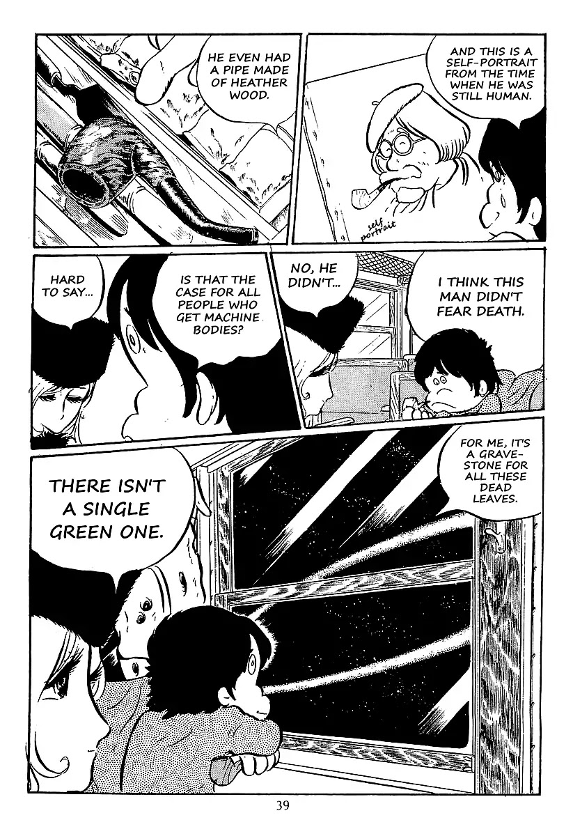 Ginga Tetsudou 999 Chapter 14 page 17 - Chapter 14: The Gravestone of Dead Leaves