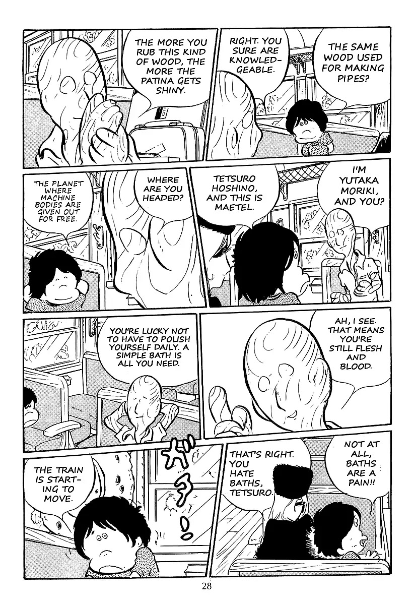 Ginga Tetsudou 999 Chapter 14 page 6 - Chapter 14: The Gravestone of Dead Leaves