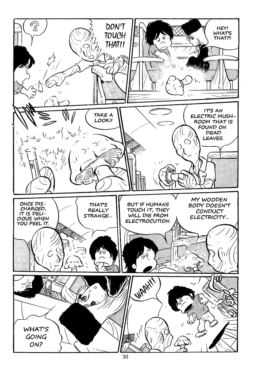 Ginga Tetsudou 999 Chapter 14 page 8 - Chapter 14: The Gravestone of Dead Leaves