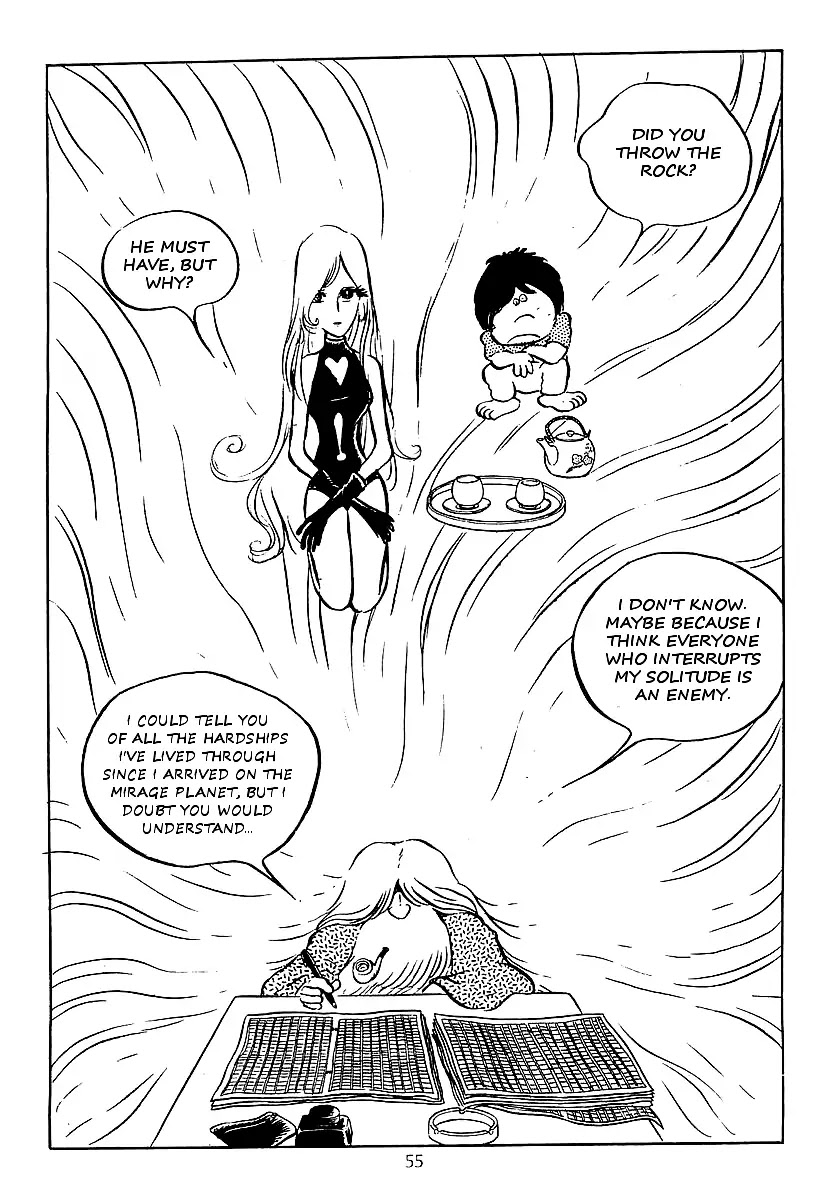 Ginga Tetsudou 999 Chapter 15 page 13 - Chapter 15: The Mirage Planet's Scribe