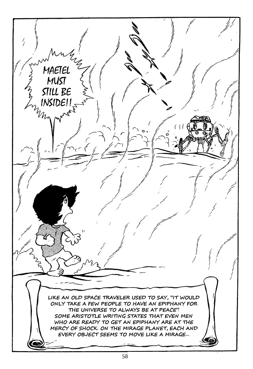Ginga Tetsudou 999 Chapter 15 page 16 - Chapter 15: The Mirage Planet's Scribe