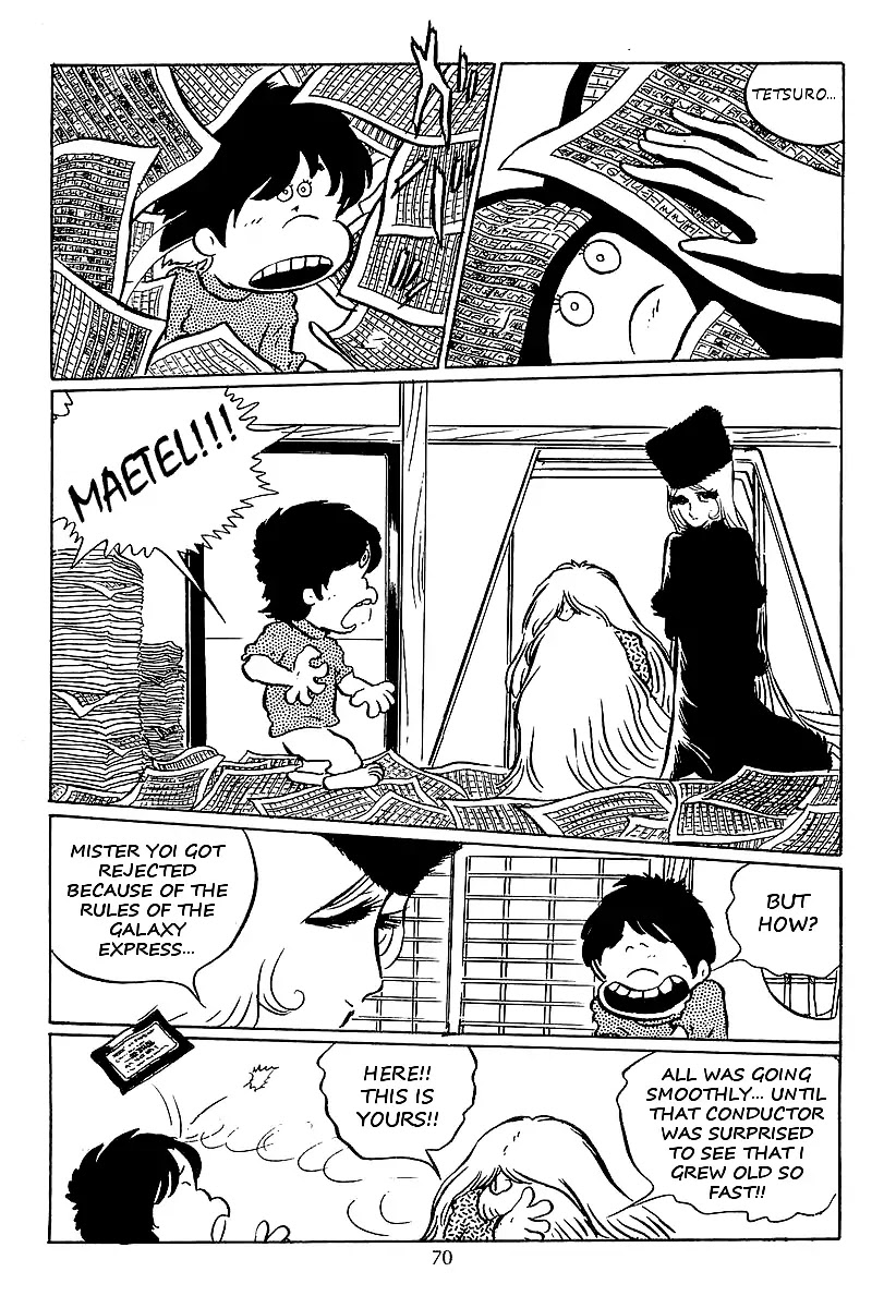 Ginga Tetsudou 999 Chapter 15 page 28 - Chapter 15: The Mirage Planet's Scribe