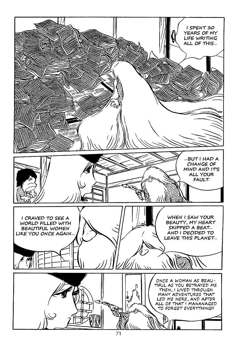 Ginga Tetsudou 999 Chapter 15 page 29 - Chapter 15: The Mirage Planet's Scribe