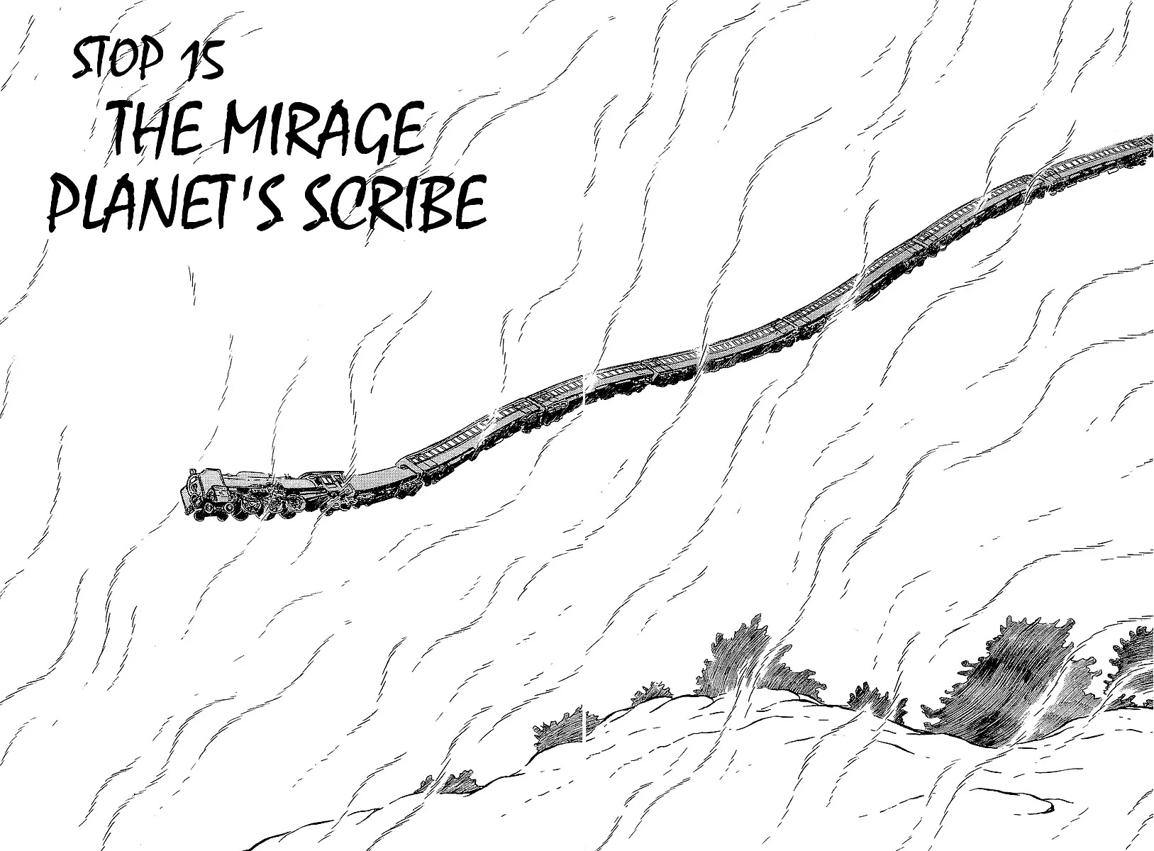 Ginga Tetsudou 999 Chapter 15 page 3 - Chapter 15: The Mirage Planet's Scribe