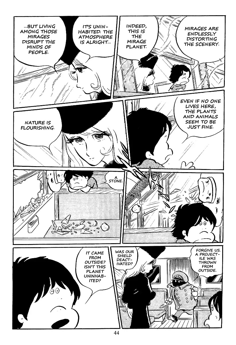 Ginga Tetsudou 999 Chapter 15 page 4 - Chapter 15: The Mirage Planet's Scribe