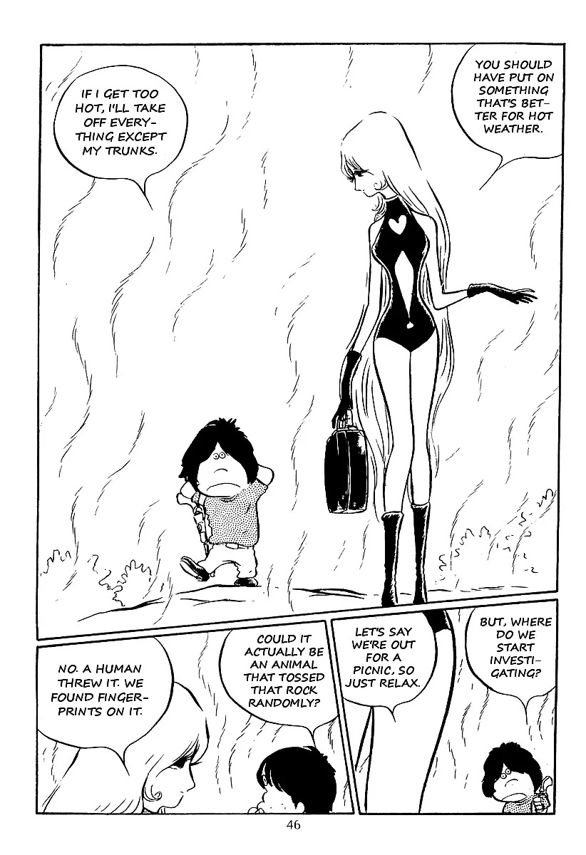 Ginga Tetsudou 999 Chapter 15 page 6 - Chapter 15: The Mirage Planet's Scribe