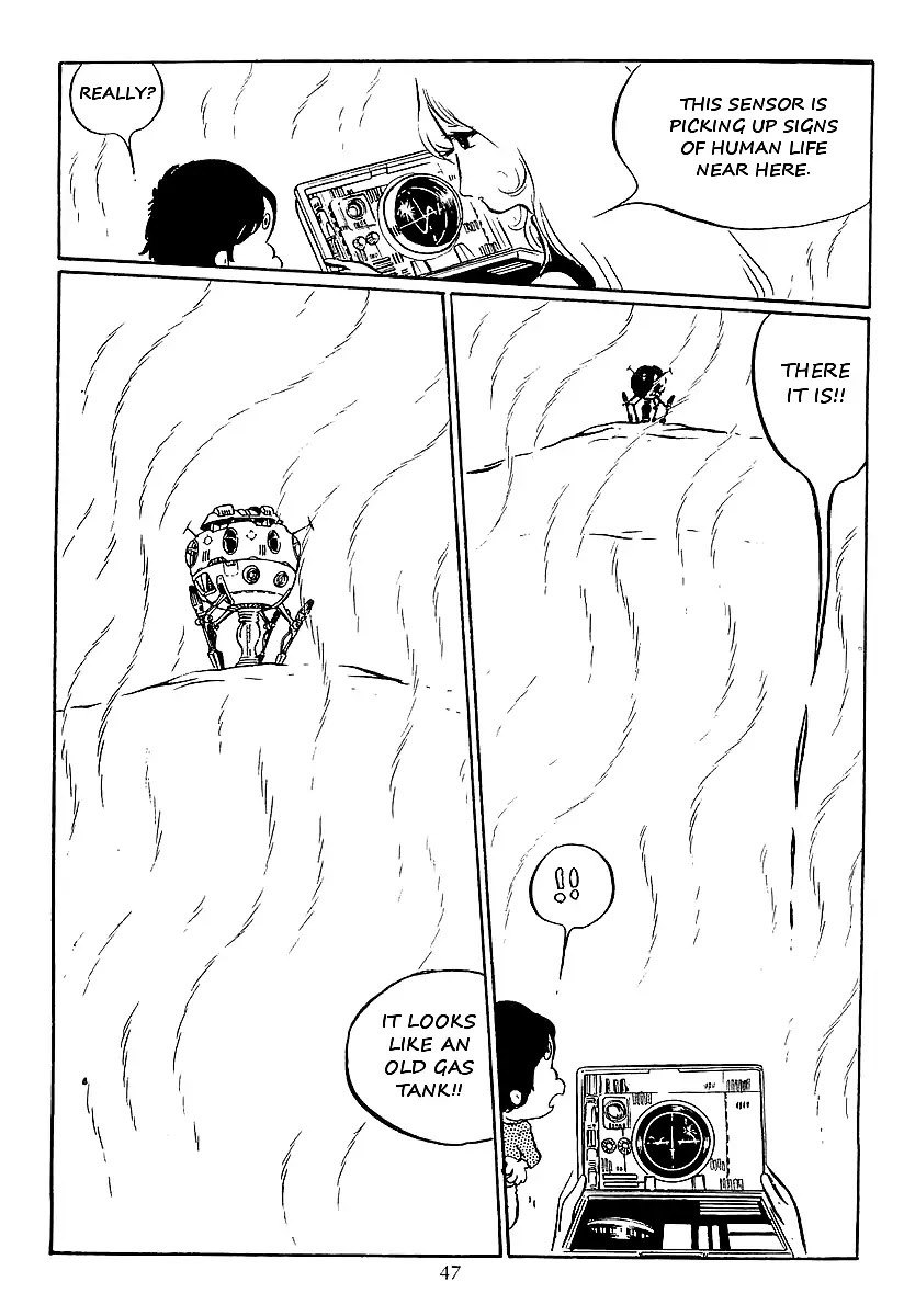 Ginga Tetsudou 999 Chapter 15 page 7 - Chapter 15: The Mirage Planet's Scribe