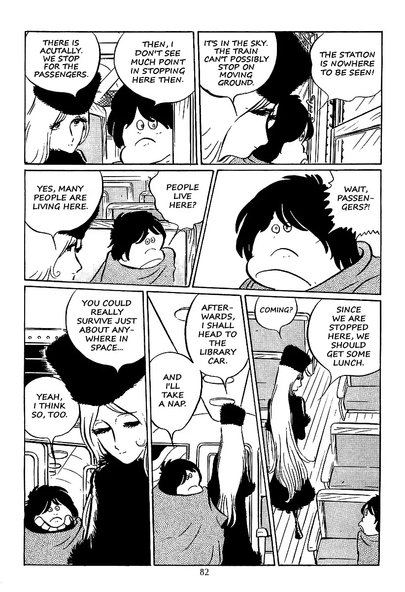 Ginga Tetsudou 999 Chapter 16 page 6 - Chapter 16: The Formless World, Nuruba
