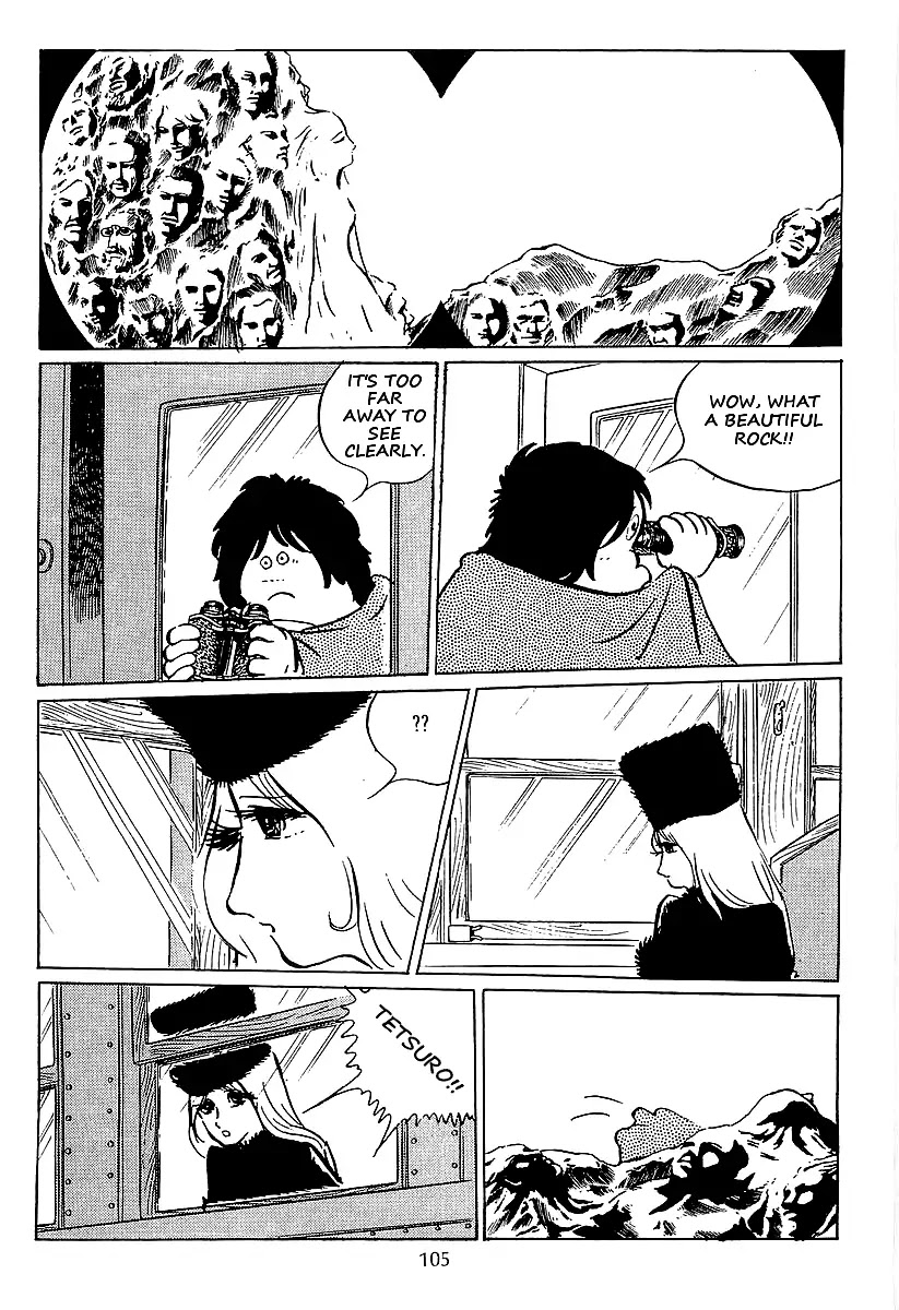 Ginga Tetsudou 999 Chapter 17 page 11 - Chapter 17: The Fossil Warrior