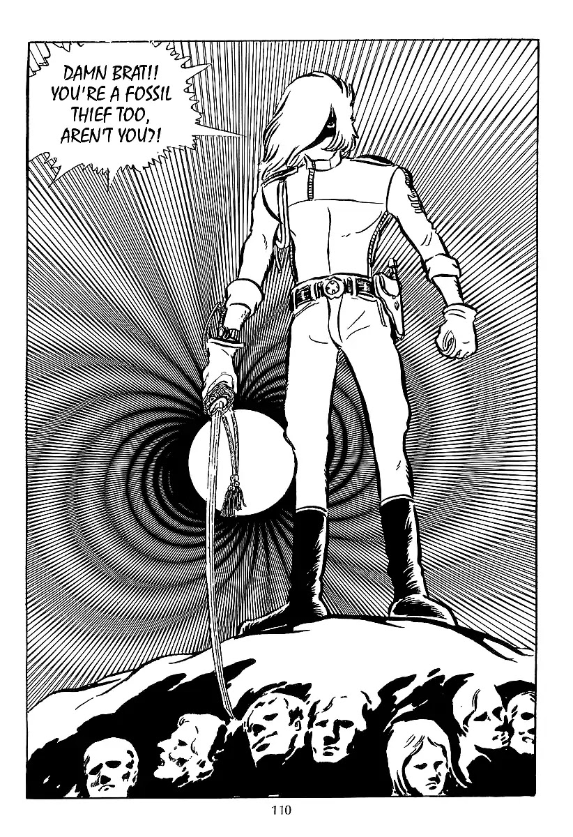 Ginga Tetsudou 999 Chapter 17 page 16 - Chapter 17: The Fossil Warrior