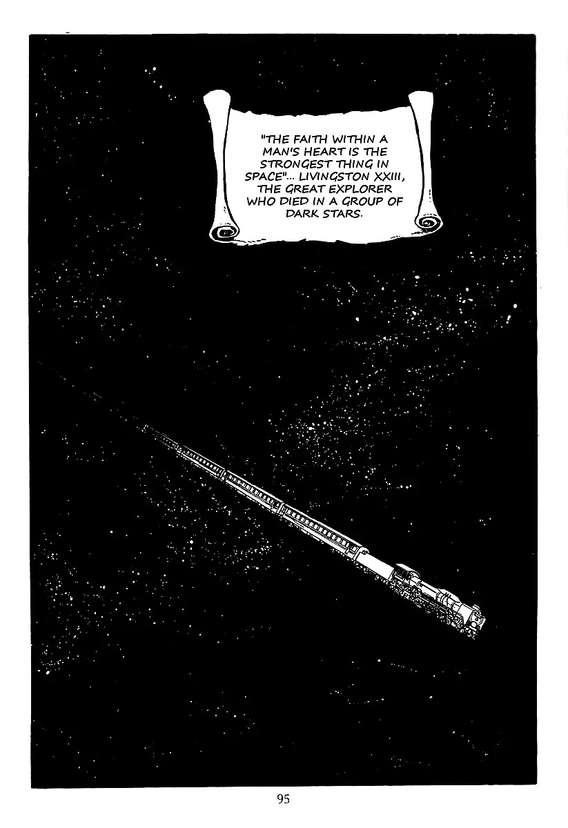 Ginga Tetsudou 999 Chapter 17 page 2 - Chapter 17: The Fossil Warrior