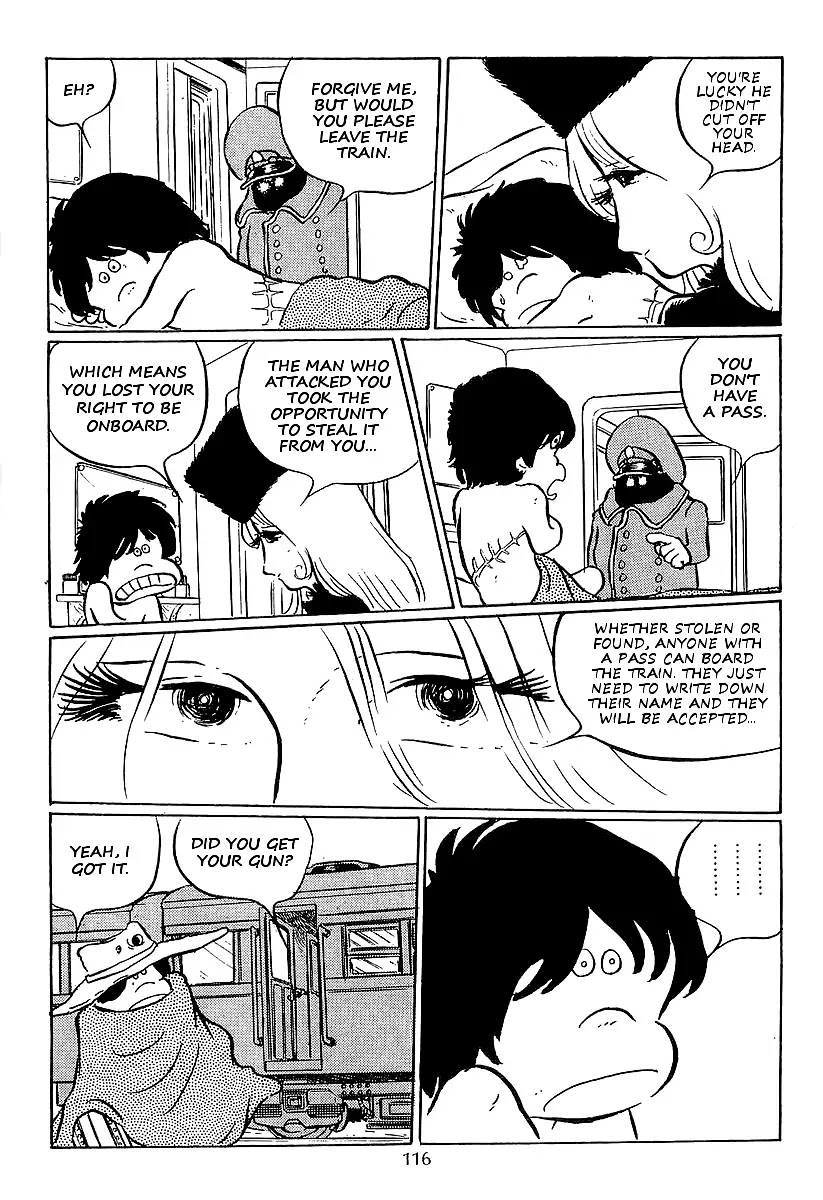 Ginga Tetsudou 999 Chapter 17 page 21 - Chapter 17: The Fossil Warrior
