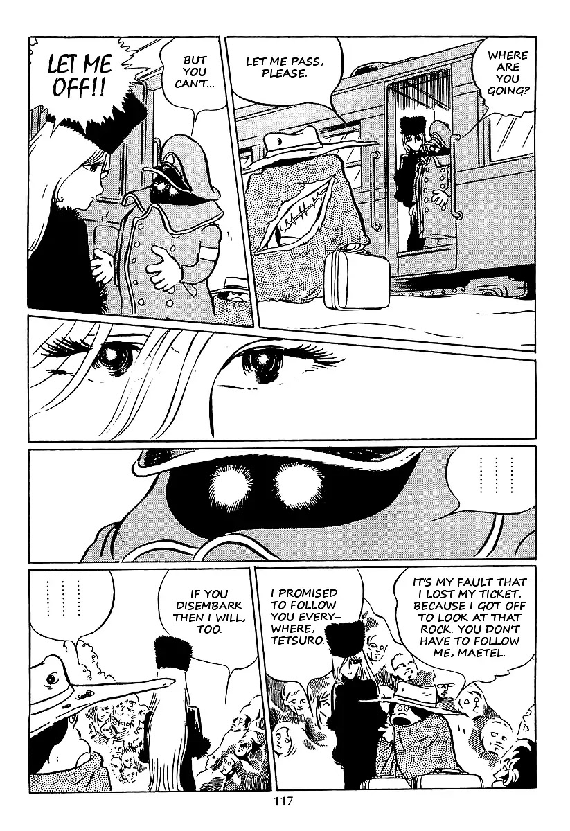 Ginga Tetsudou 999 Chapter 17 page 22 - Chapter 17: The Fossil Warrior