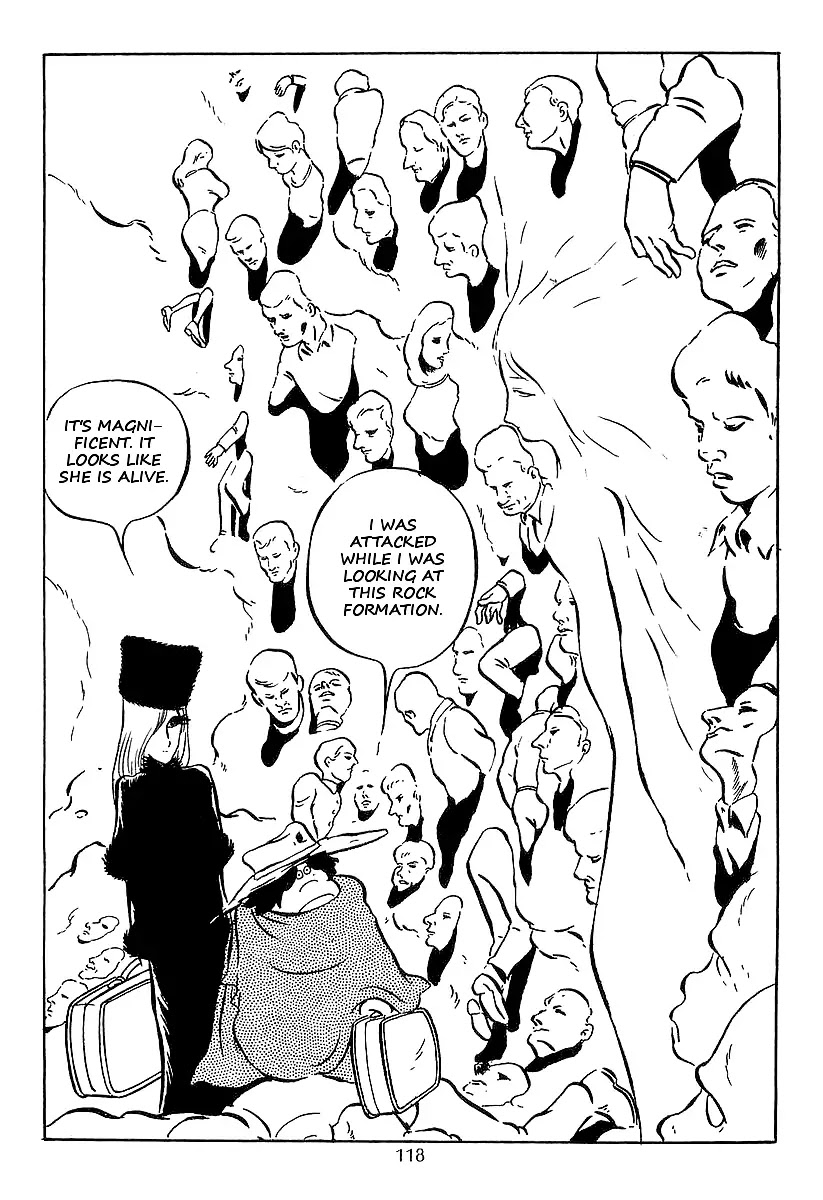 Ginga Tetsudou 999 Chapter 17 page 23 - Chapter 17: The Fossil Warrior
