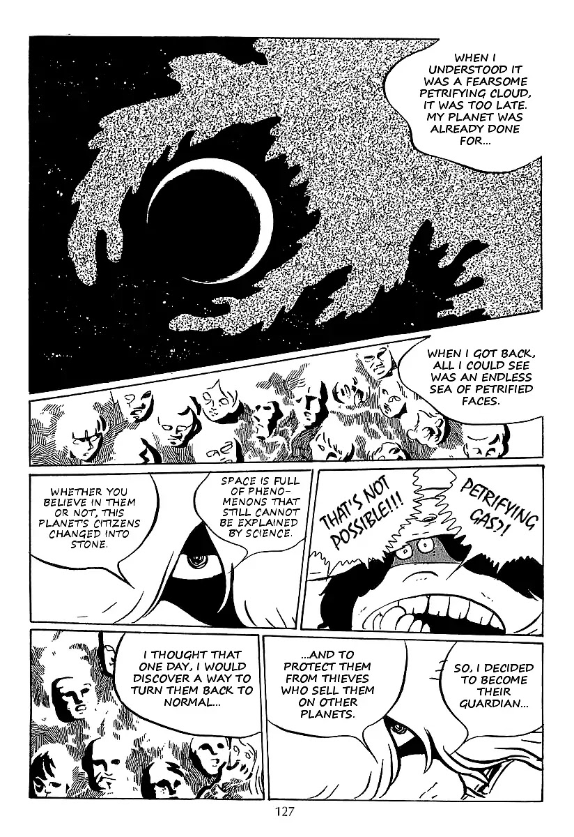 Ginga Tetsudou 999 Chapter 17 page 32 - Chapter 17: The Fossil Warrior