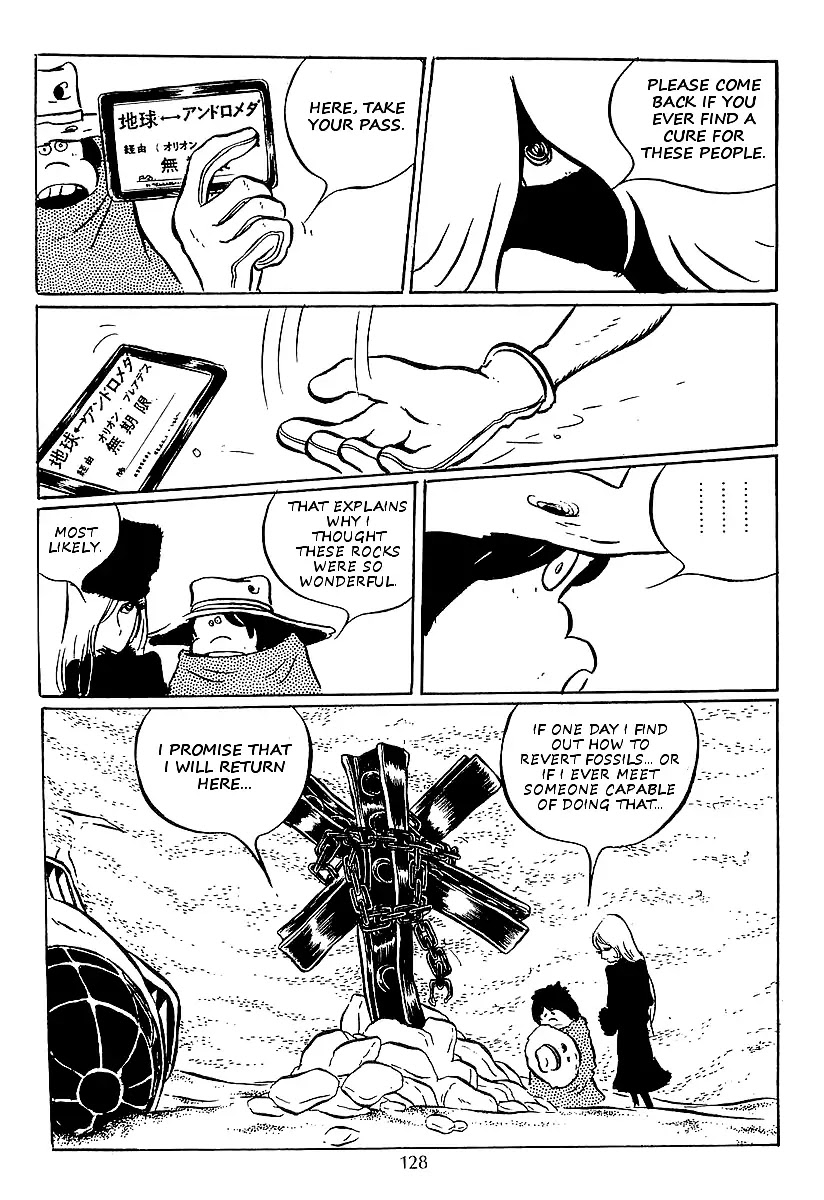 Ginga Tetsudou 999 Chapter 17 page 33 - Chapter 17: The Fossil Warrior