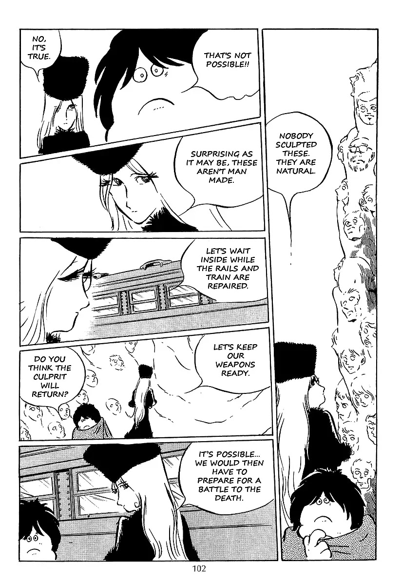 Ginga Tetsudou 999 Chapter 17 page 8 - Chapter 17: The Fossil Warrior