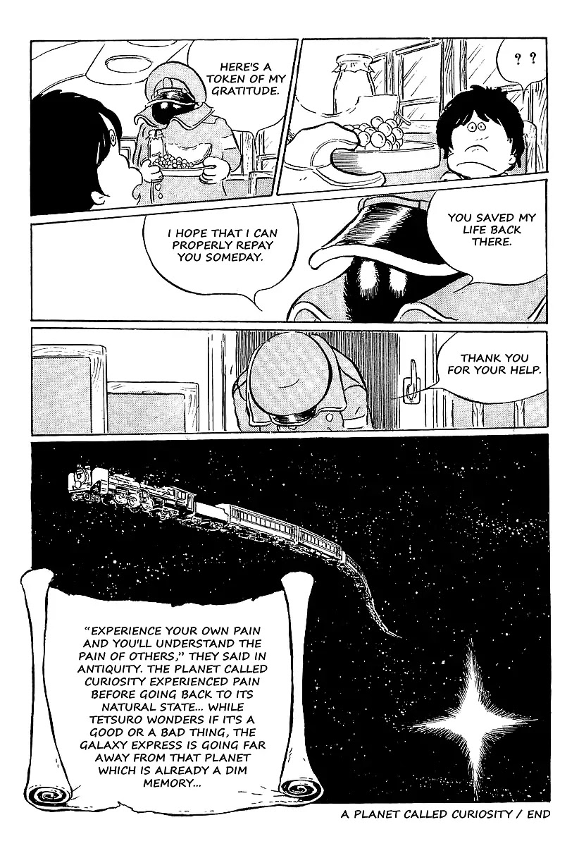 Ginga Tetsudou 999 Chapter 18 page 37 - Chapter 18: A Planet Called Curiosity
