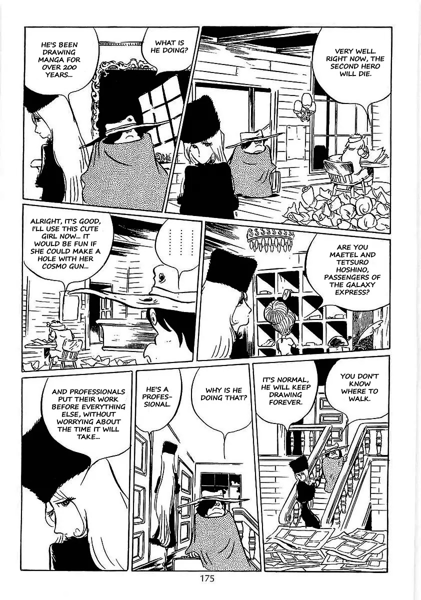 Ginga Tetsudou 999 Chapter 19 page 9 - Chapter 19: Professional Spirit