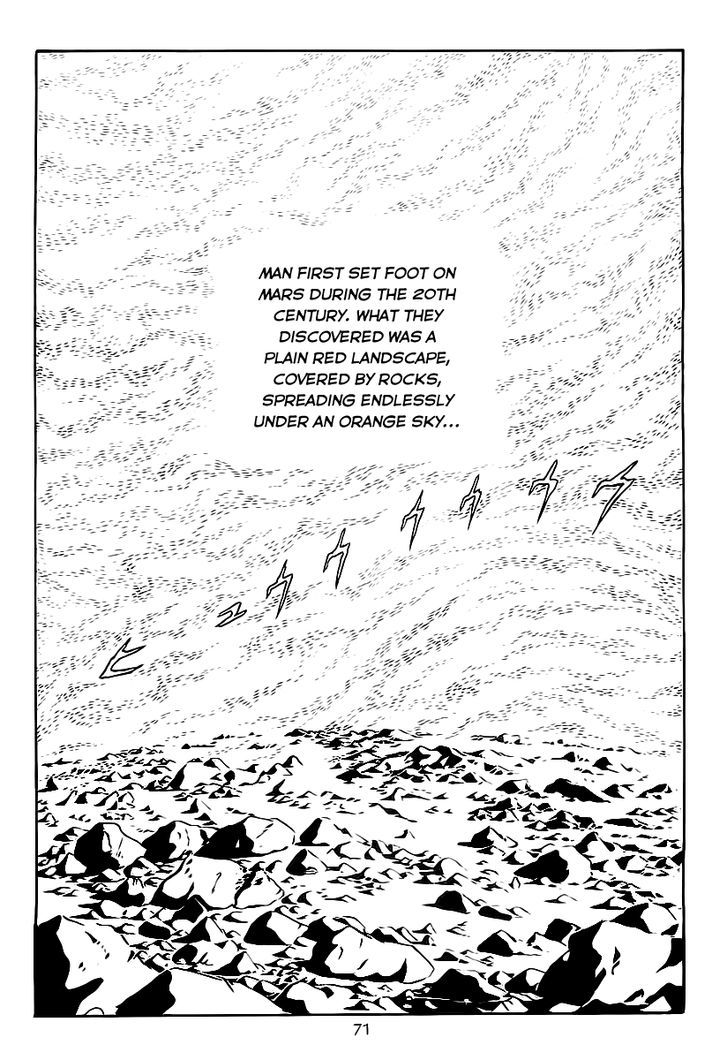 Ginga Tetsudou 999 Chapter 2 page 1 - Chapter 2 : The Red Wind of Mars