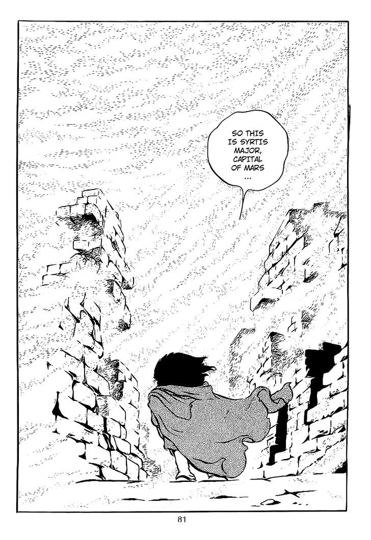 Ginga Tetsudou 999 Chapter 2 page 10 - Chapter 2 : The Red Wind of Mars