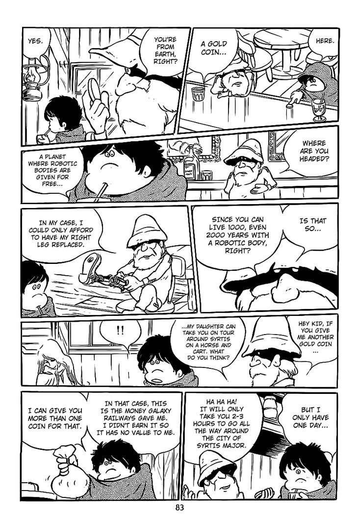 Ginga Tetsudou 999 Chapter 2 page 12 - Chapter 2 : The Red Wind of Mars