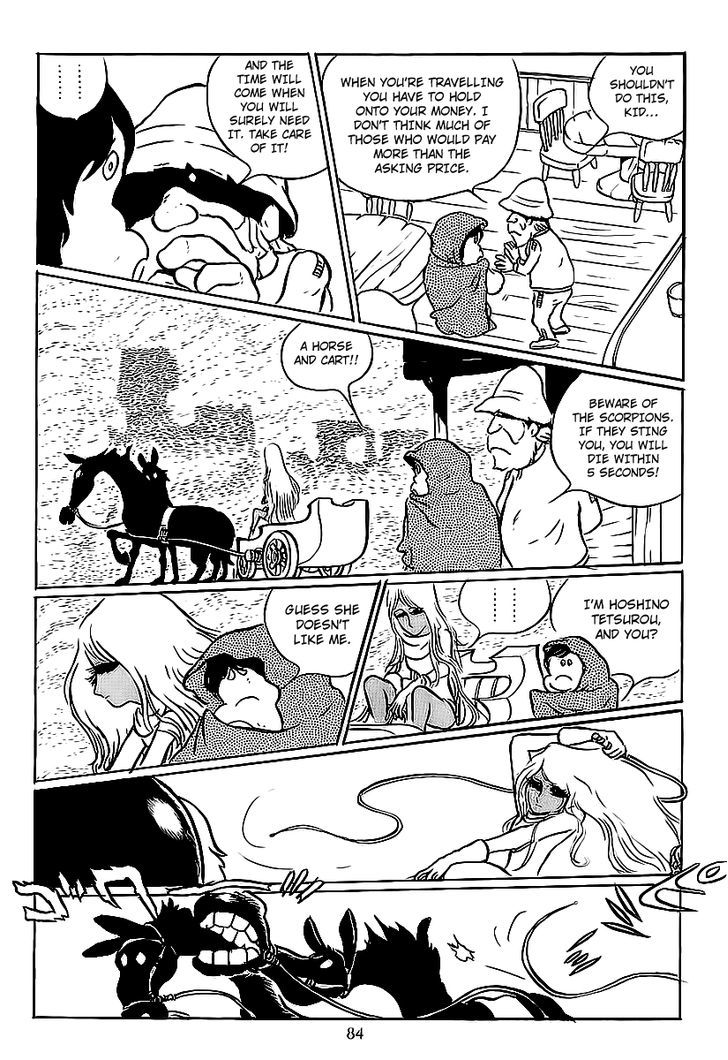 Ginga Tetsudou 999 Chapter 2 page 13 - Chapter 2 : The Red Wind of Mars