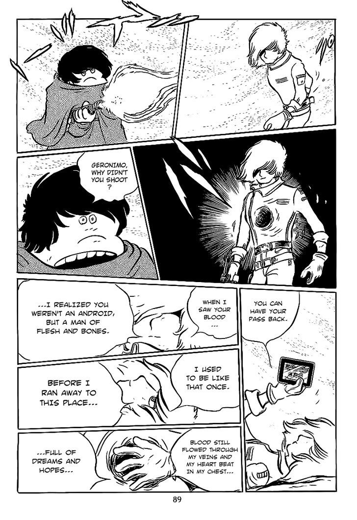 Ginga Tetsudou 999 Chapter 2 page 18 - Chapter 2 : The Red Wind of Mars