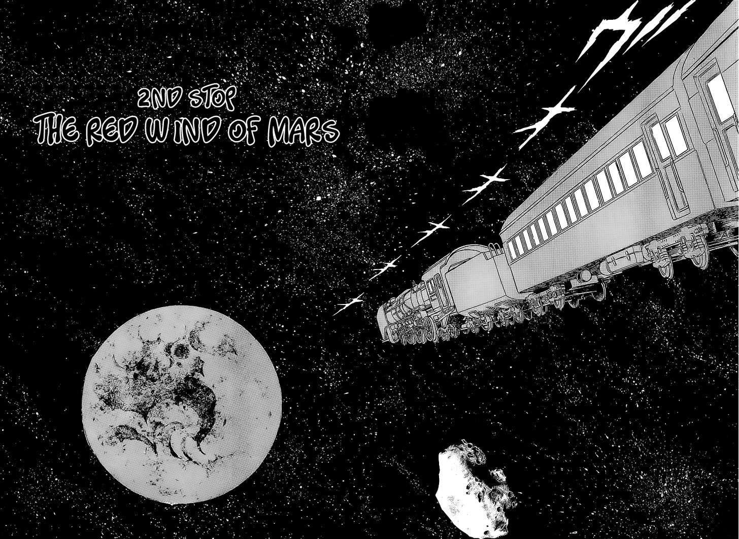 Ginga Tetsudou 999 Chapter 2 page 2 - Chapter 2 : The Red Wind of Mars