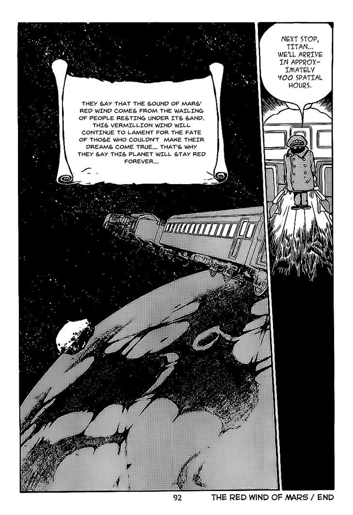 Ginga Tetsudou 999 Chapter 2 page 21 - Chapter 2 : The Red Wind of Mars