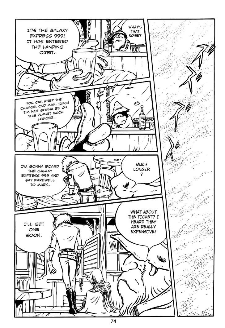 Ginga Tetsudou 999 Chapter 2 page 3 - Chapter 2 : The Red Wind of Mars