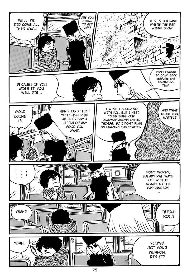 Ginga Tetsudou 999 Chapter 2 page 8 - Chapter 2 : The Red Wind of Mars