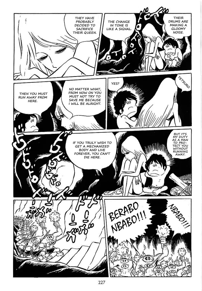 Ginga Tetsudou 999 Chapter 20 page 25 - Chapter 20: Queen of the Primeval Planet