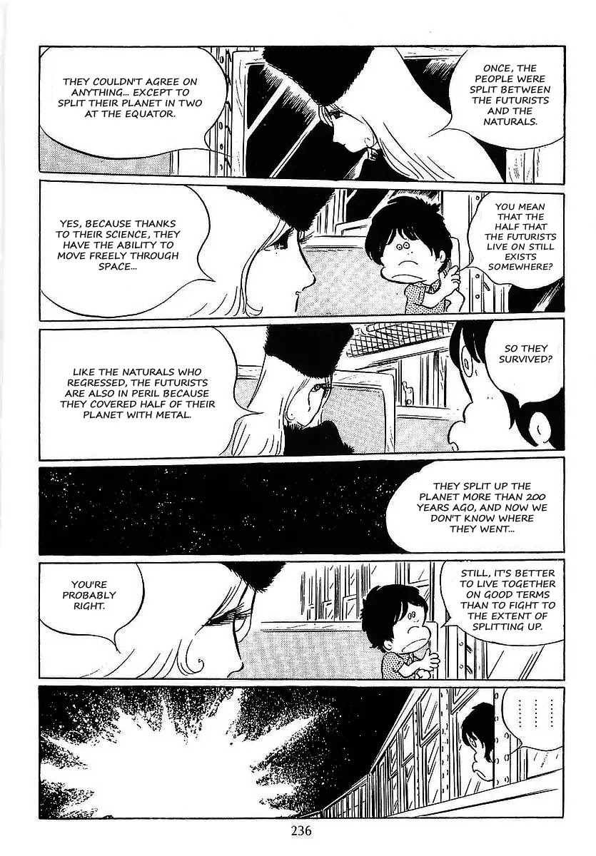 Ginga Tetsudou 999 Chapter 20 page 34 - Chapter 20: Queen of the Primeval Planet