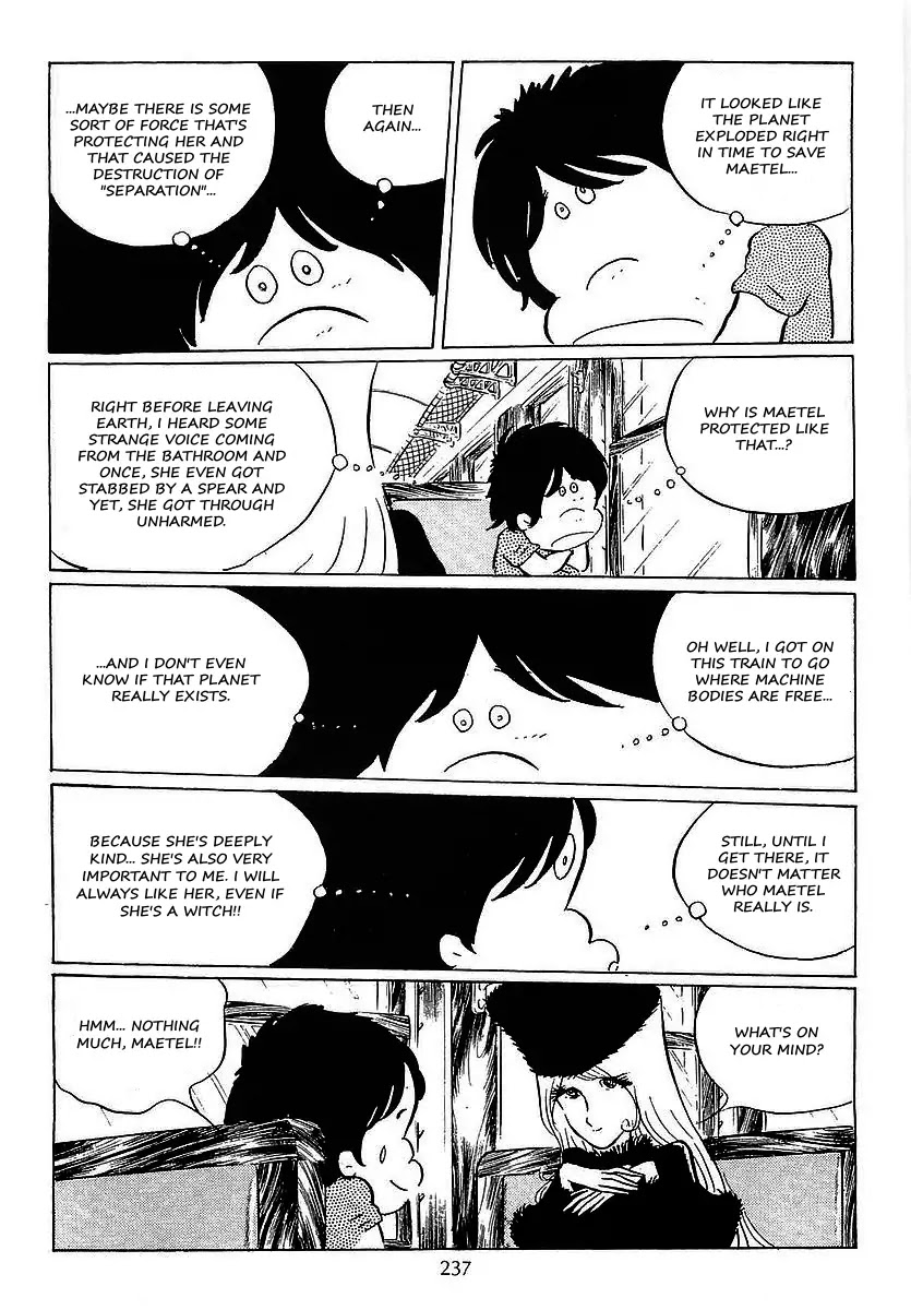 Ginga Tetsudou 999 Chapter 20 page 35 - Chapter 20: Queen of the Primeval Planet
