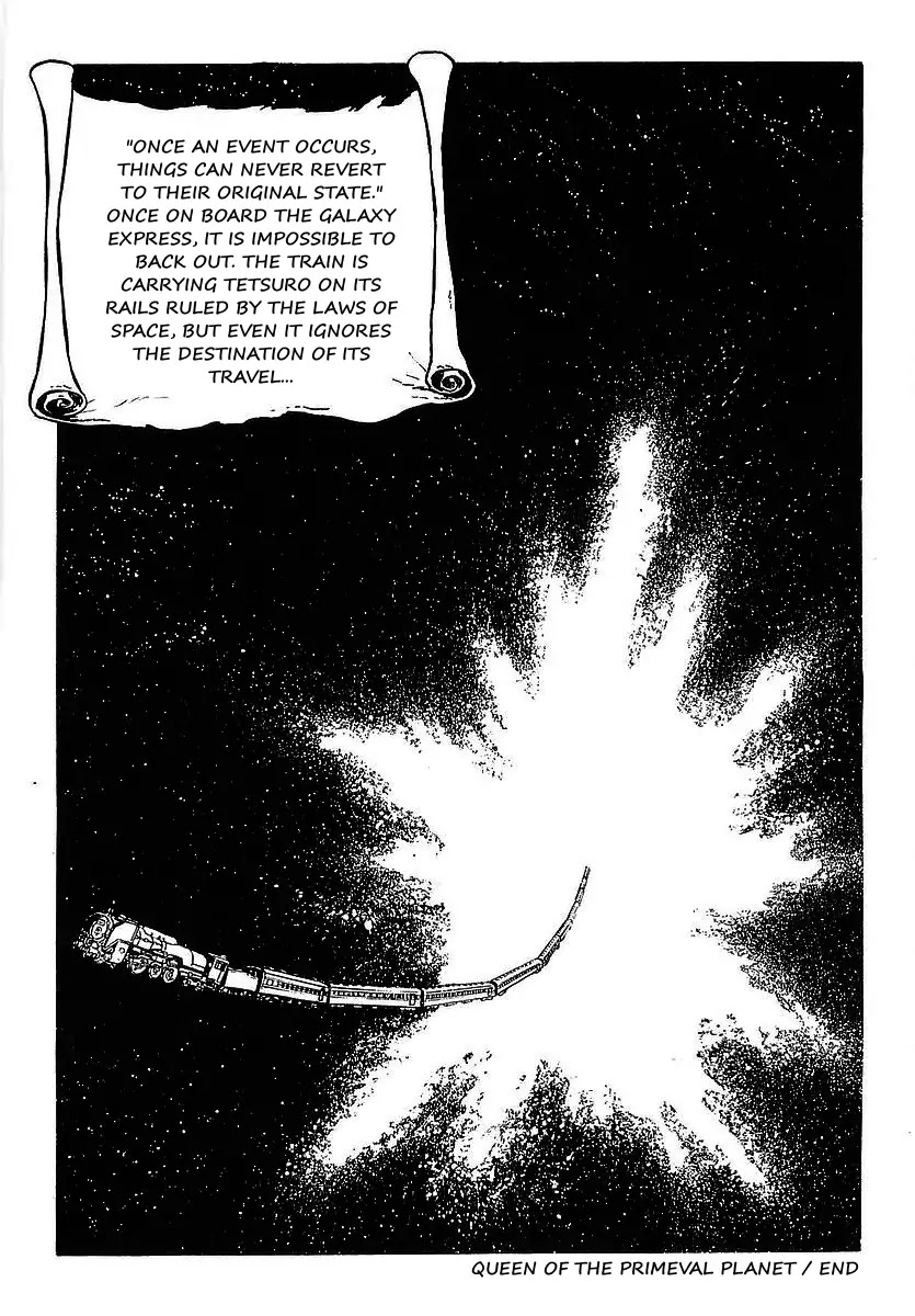 Ginga Tetsudou 999 Chapter 20 page 36 - Chapter 20: Queen of the Primeval Planet