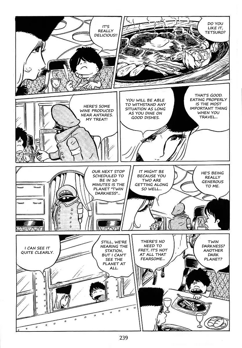 Ginga Tetsudou 999 Chapter 21 page 2 - Chapter 21: The Pitch Dark Sisters