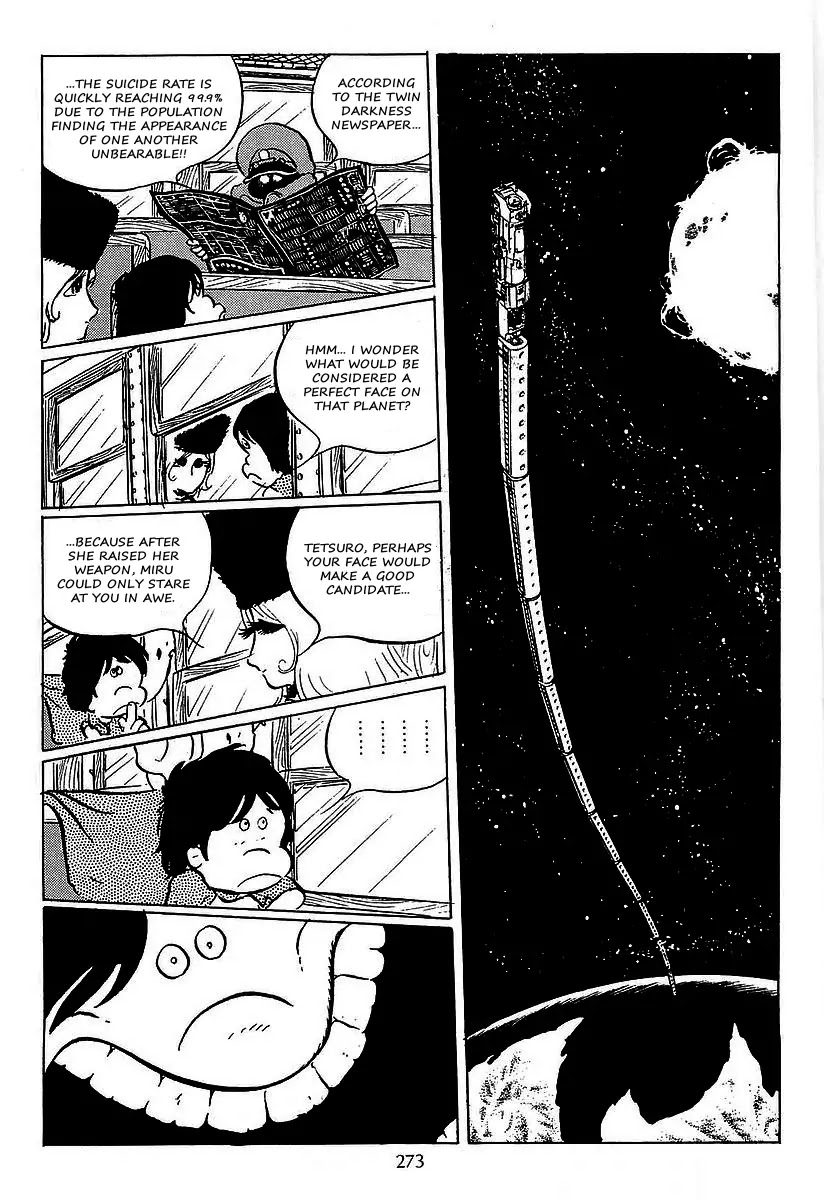 Ginga Tetsudou 999 Chapter 21 page 34 - Chapter 21: The Pitch Dark Sisters