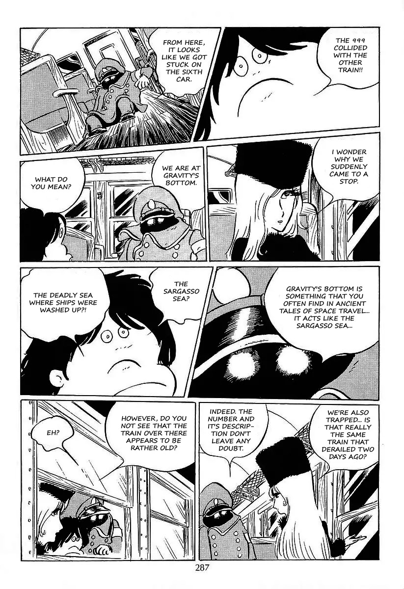 Ginga Tetsudou 999 Chapter 22 page 12 - Chapter 22: The Graveyard at Gravity's Bottom