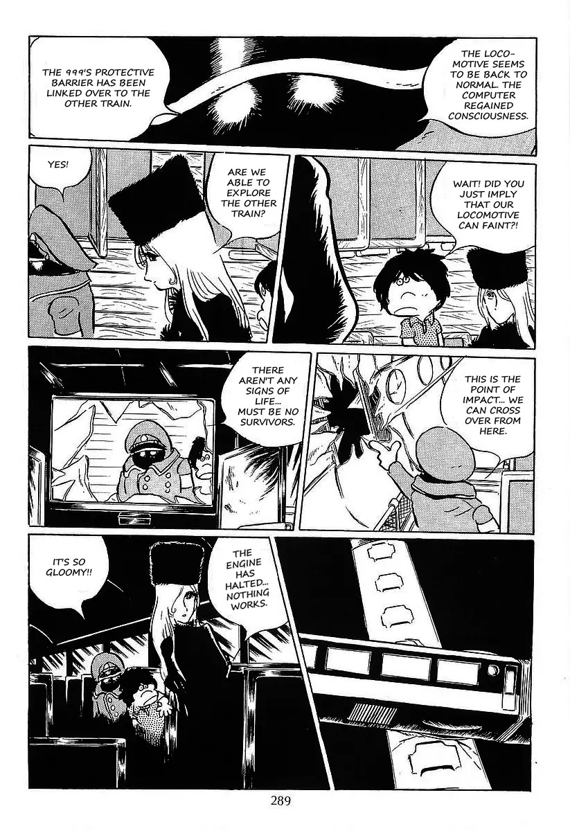 Ginga Tetsudou 999 Chapter 22 page 14 - Chapter 22: The Graveyard at Gravity's Bottom
