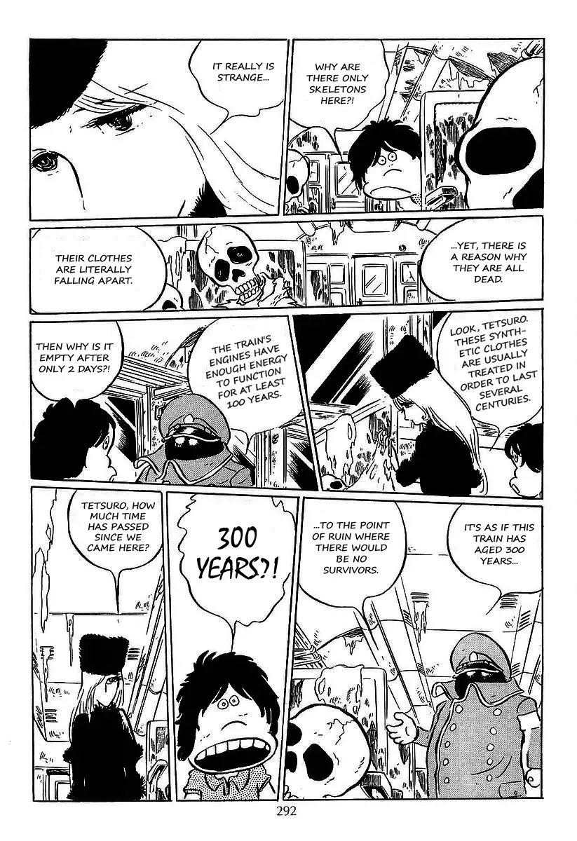 Ginga Tetsudou 999 Chapter 22 page 17 - Chapter 22: The Graveyard at Gravity's Bottom