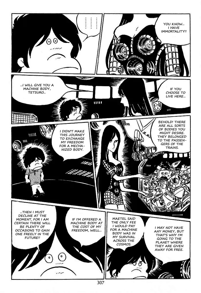 Ginga Tetsudou 999 Chapter 22 page 30 - Chapter 22: The Graveyard at Gravity's Bottom