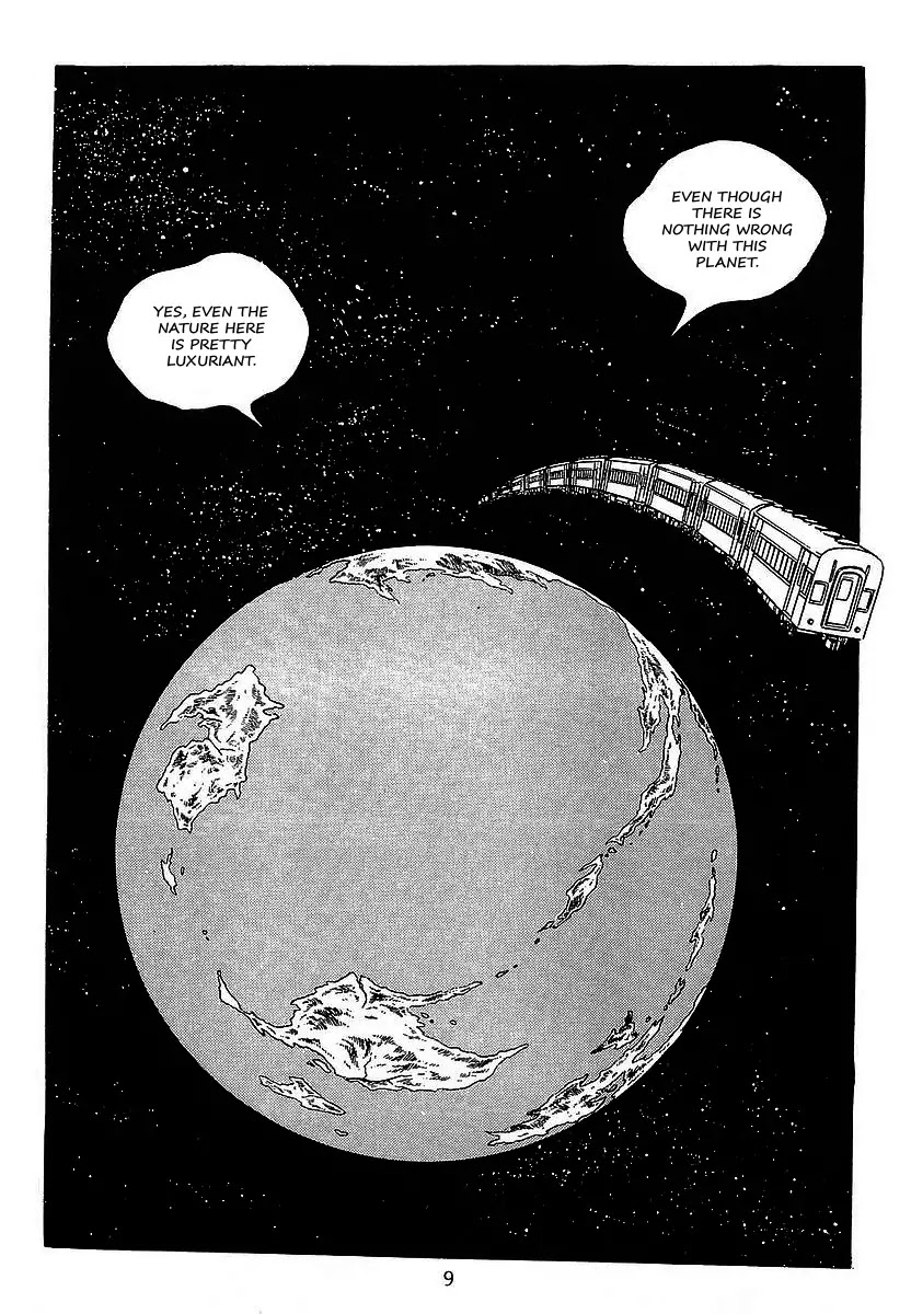 Ginga Tetsudou 999 Chapter 23 page 10 - Chapter 23: The Armored Planet