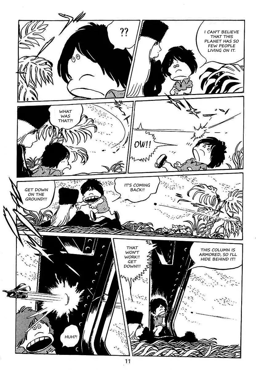 Ginga Tetsudou 999 Chapter 23 page 12 - Chapter 23: The Armored Planet