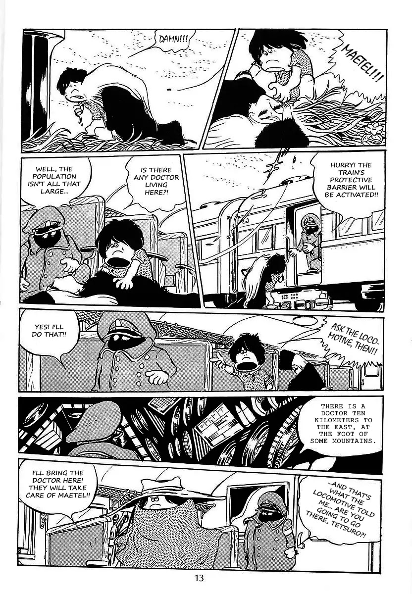 Ginga Tetsudou 999 Chapter 23 page 14 - Chapter 23: The Armored Planet