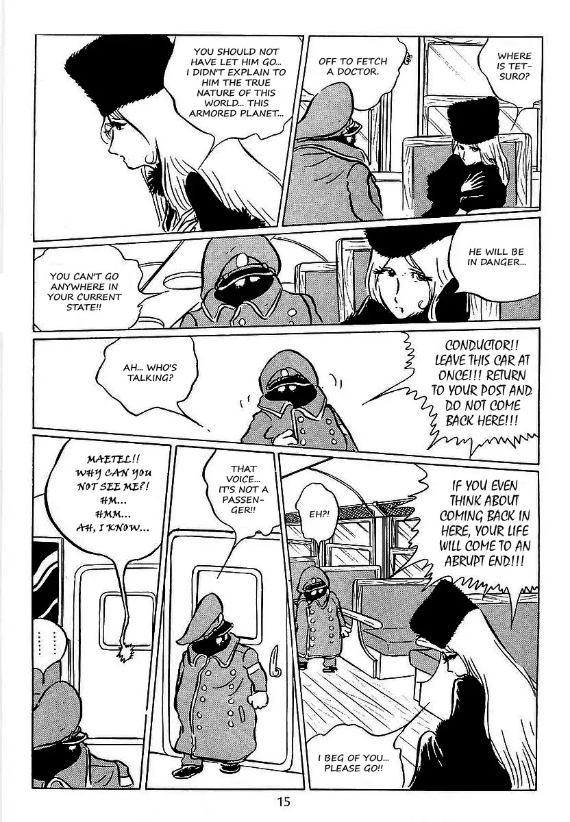 Ginga Tetsudou 999 Chapter 23 page 16 - Chapter 23: The Armored Planet